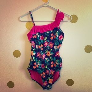 Kids floral swimsuit